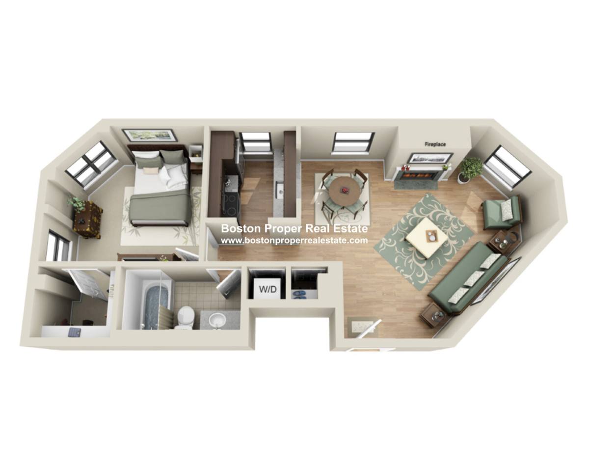 Apartment for rent at 30 Garrison #311, Boston, MA 02116