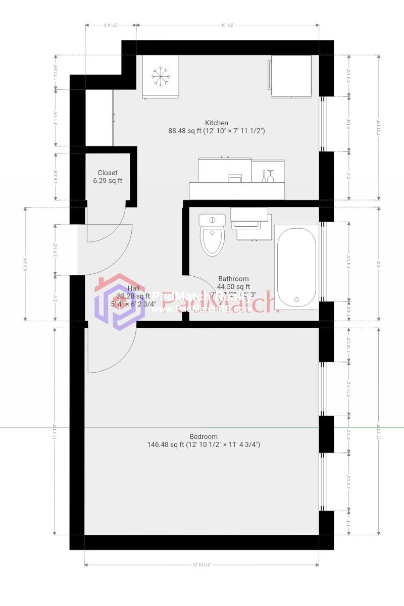 Apartment for rent at 83 Gordon St #12, Allston, MA 02134