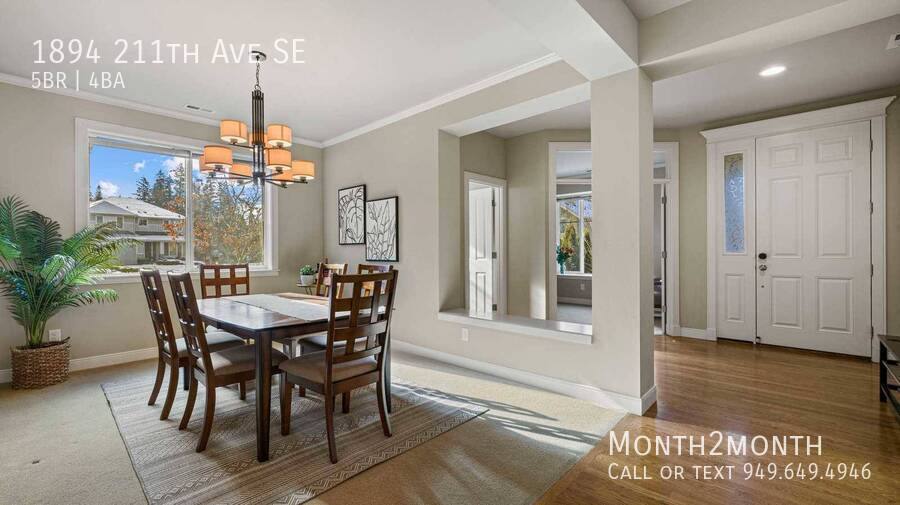 House for rent at 1894 211th Ave SE, Sammamish, WA 98075