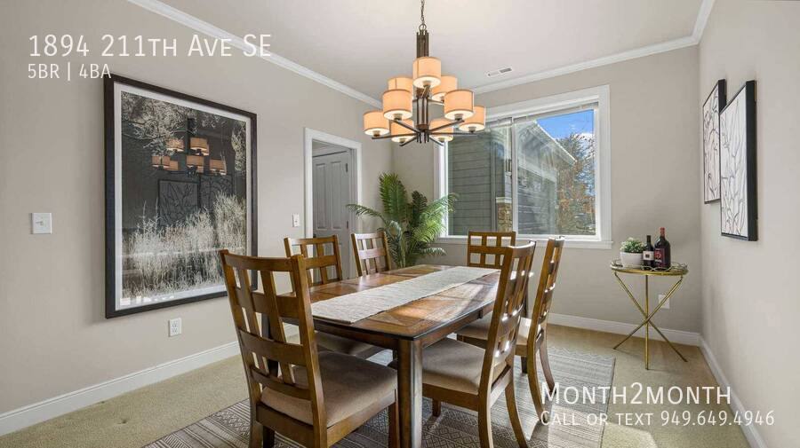House for rent at 1894 211th Ave SE, Sammamish, WA 98075