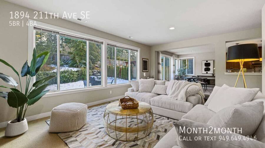 House for rent at 1894 211th Ave SE, Sammamish, WA 98075