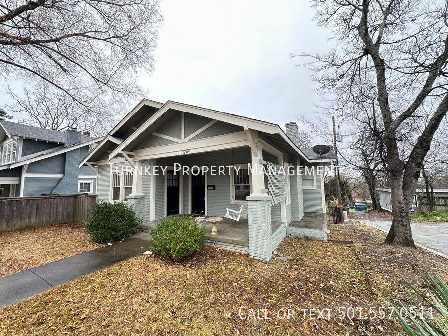House for rent at 3209 Kavanaugh Blvd, Little Rock, AR 72205