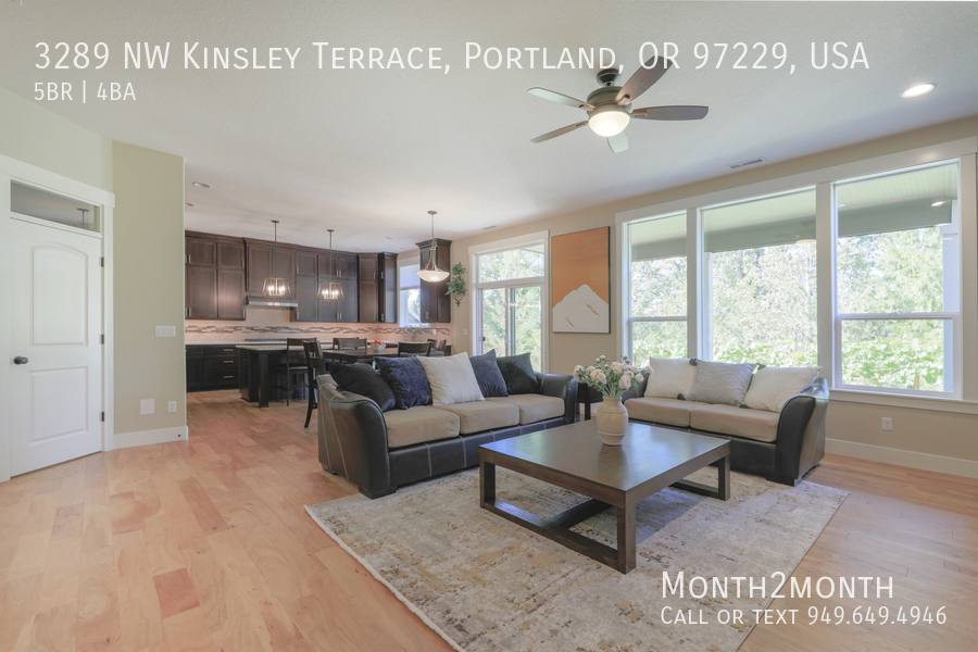 House for rent at 3289 NW Kinsley Terrace, Portland, OR 97229