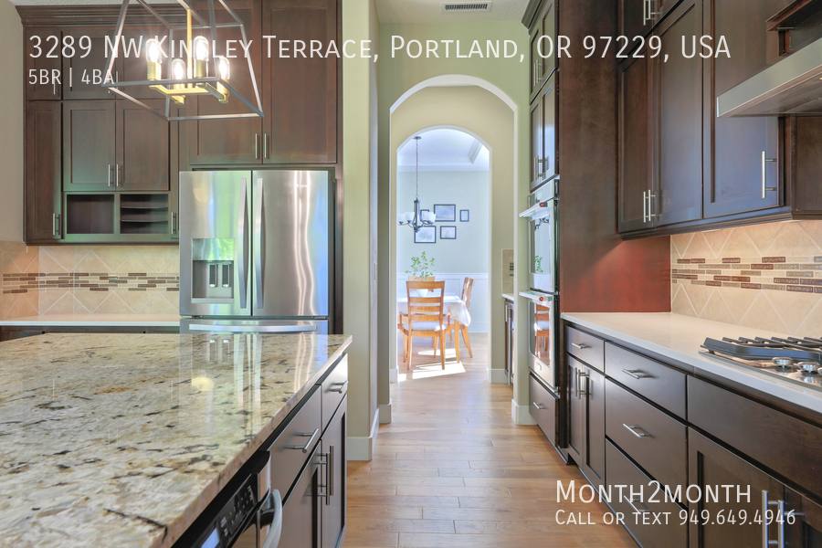 House for rent at 3289 NW Kinsley Terrace, Portland, OR 97229