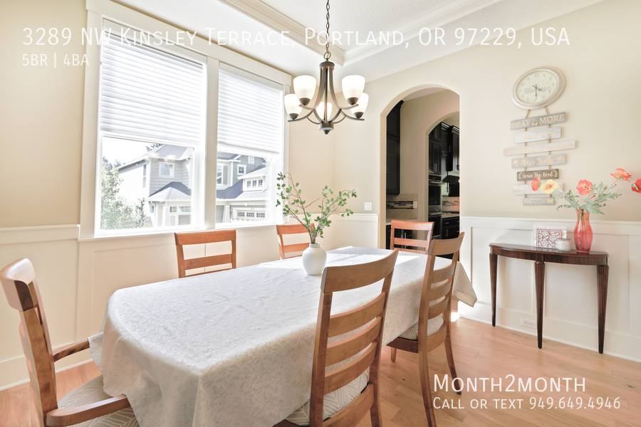 House for rent at 3289 NW Kinsley Terrace, Portland, OR 97229