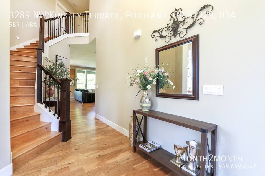 House for rent at 3289 NW Kinsley Terrace, Portland, OR 97229