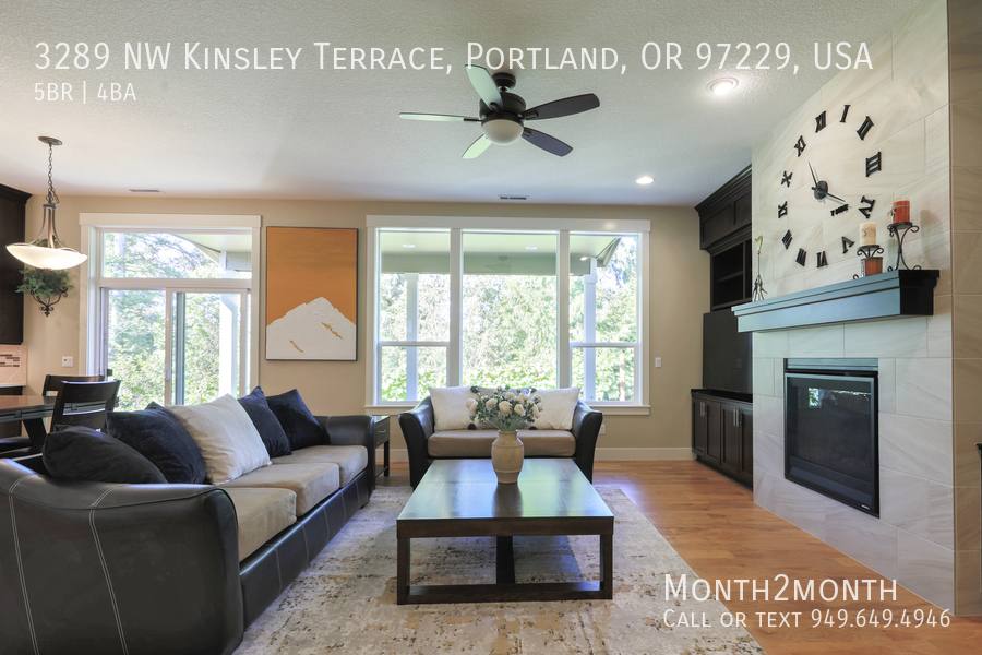 House for rent at 3289 NW Kinsley Terrace, Portland, OR 97229
