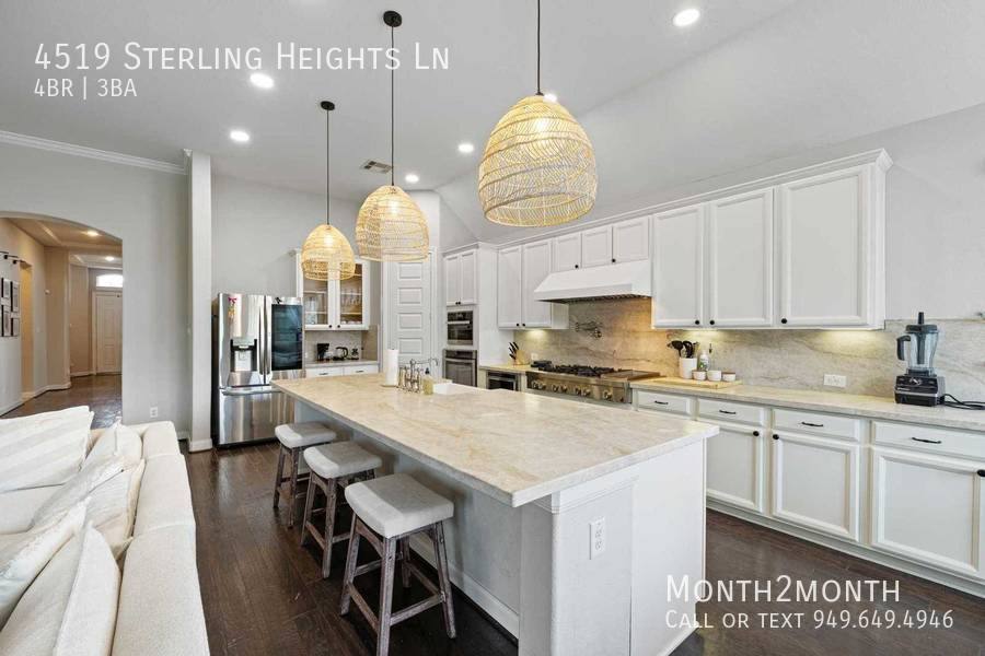 House for rent at 4519 Sterling Heights Lane, Sugar Land, TX 77479