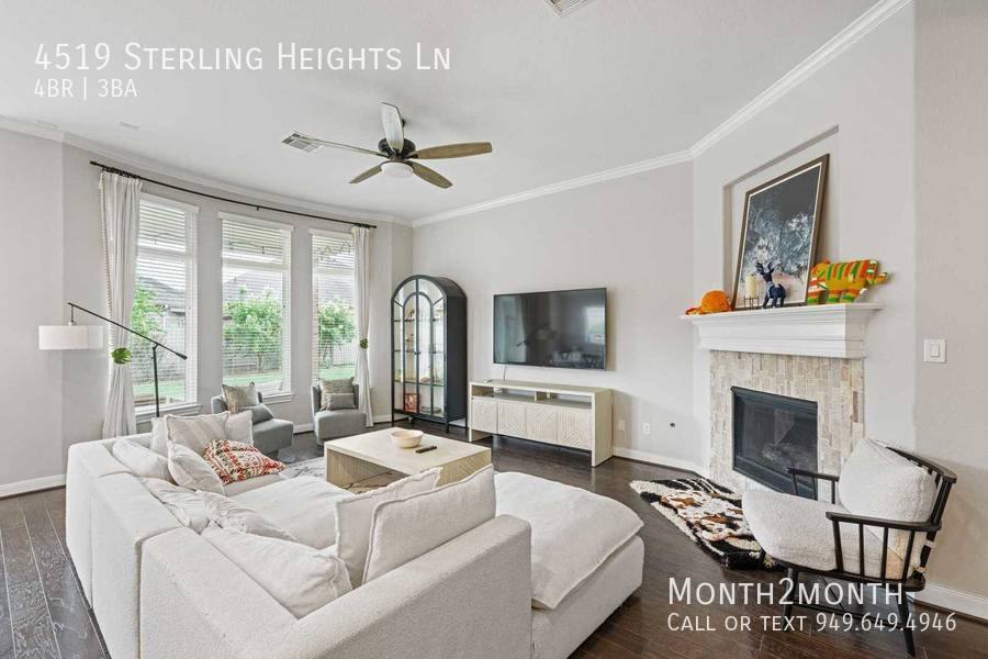 House for rent at 4519 Sterling Heights Lane, Sugar Land, TX 77479