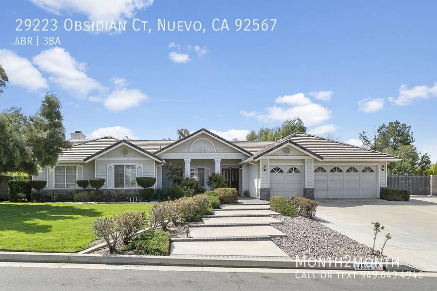 House for rent at 29223 Obsidian Court, Nuevo, CA 92567