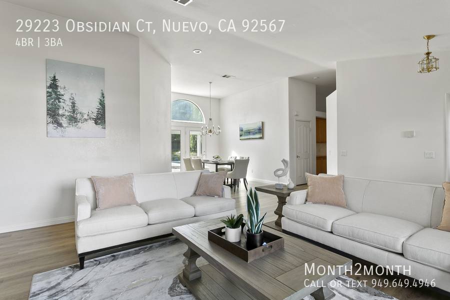 House for rent at 29223 Obsidian Court, Nuevo, CA 92567