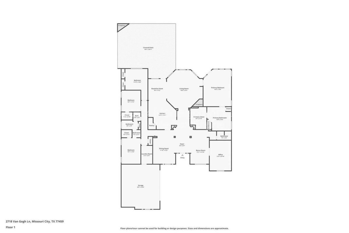 House for rent at 2718 Van Gogh Lane, Missouri City, TX 77459