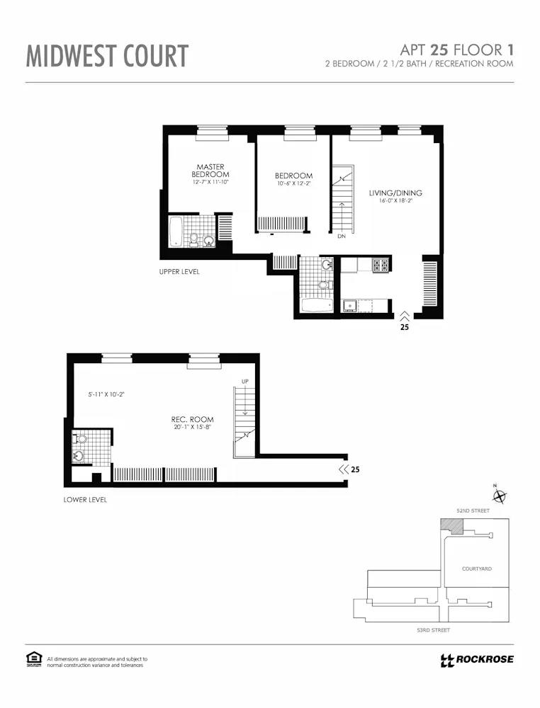 Apartment for rent at 410 W 53rd St #125, New York, NY 10019