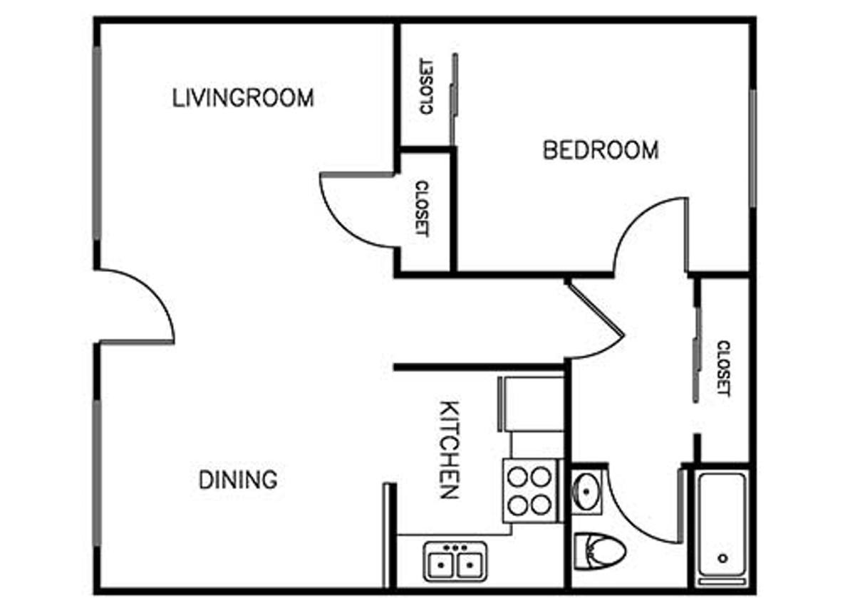 Apartment for rent at 8115 Imperial Highway, Downey, CA 90242
