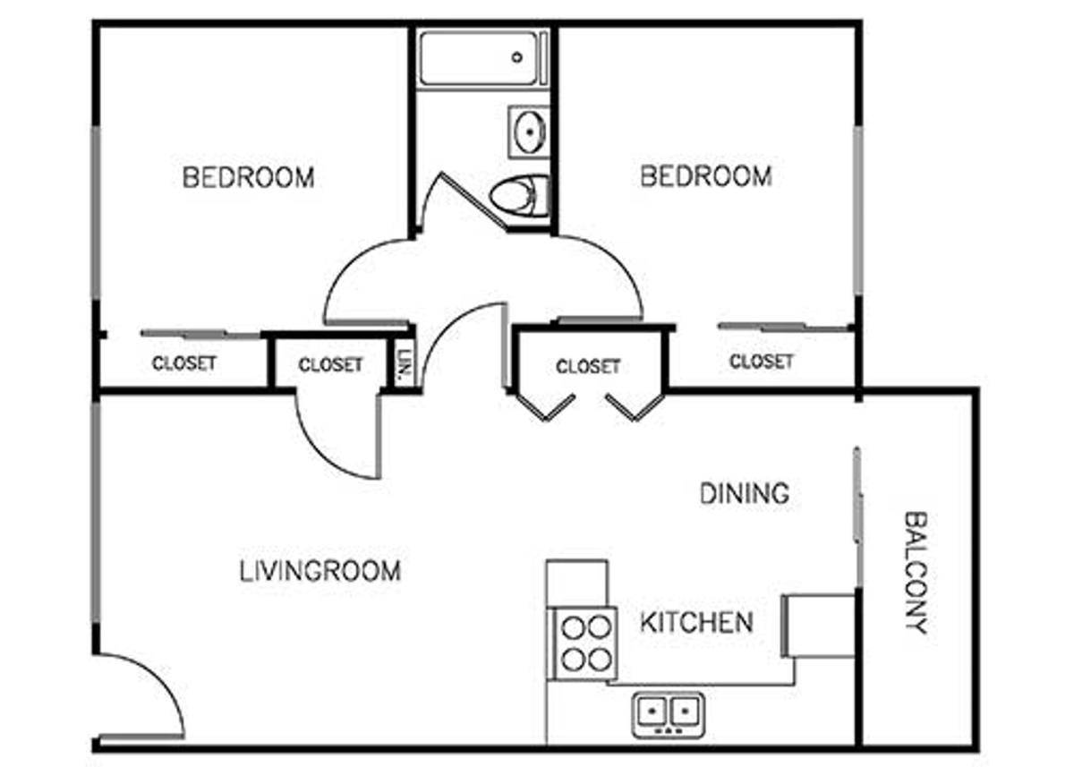 Apartment for rent at 8115 Imperial Highway, Downey, CA 90242