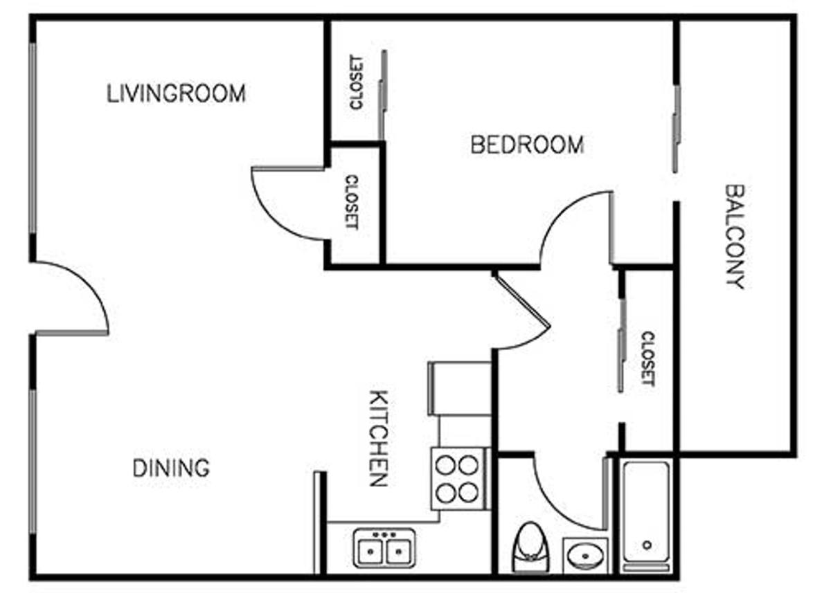 Apartment for rent at 8115 Imperial Highway, Downey, CA 90242