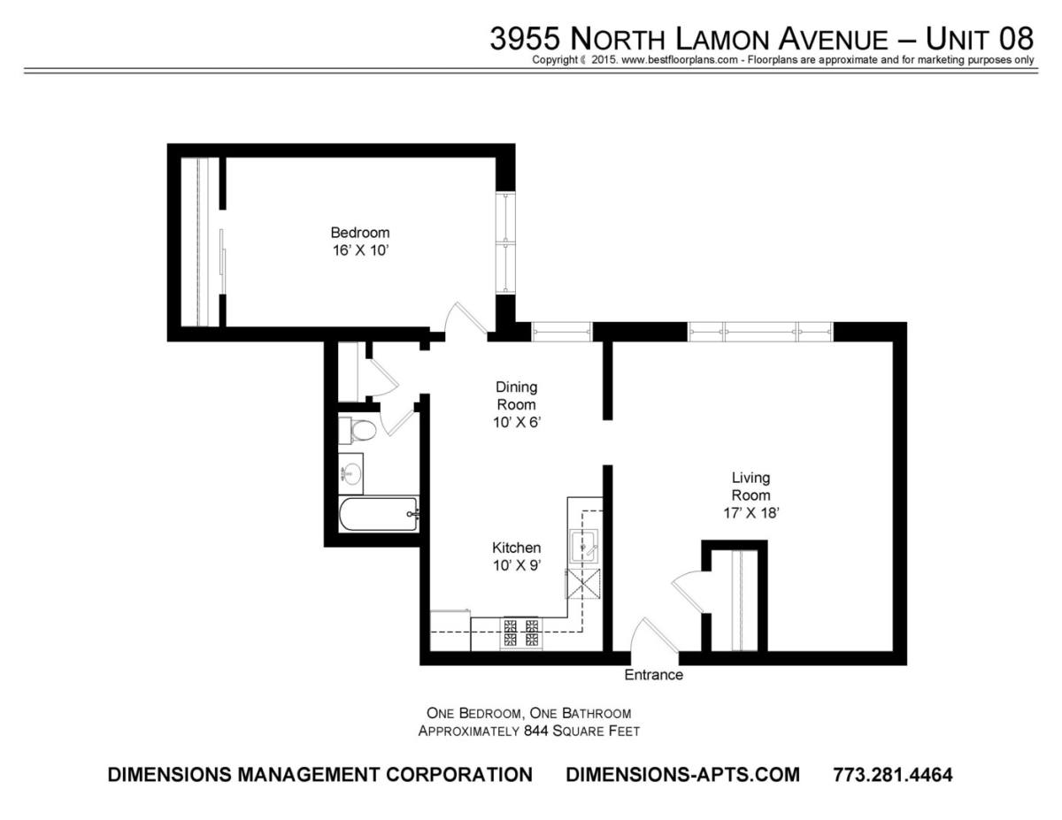 Apartment for rent at 3955 N Lamon, Chicago, IL 60641