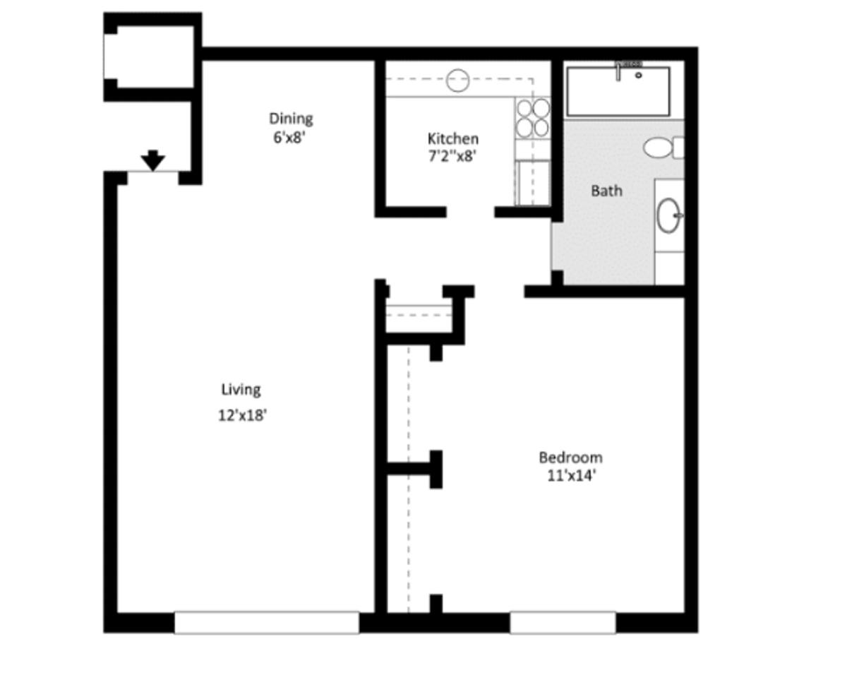 Apartment for rent at 906 Joliet Rd, La Grange, IL 60525