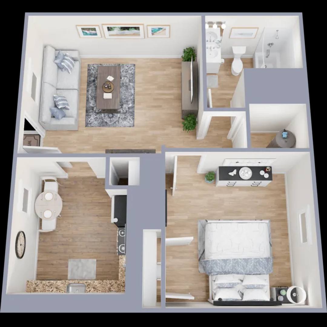 Apartment for rent at 1466 Rock Cut Rd, Forest Park, GA 30297