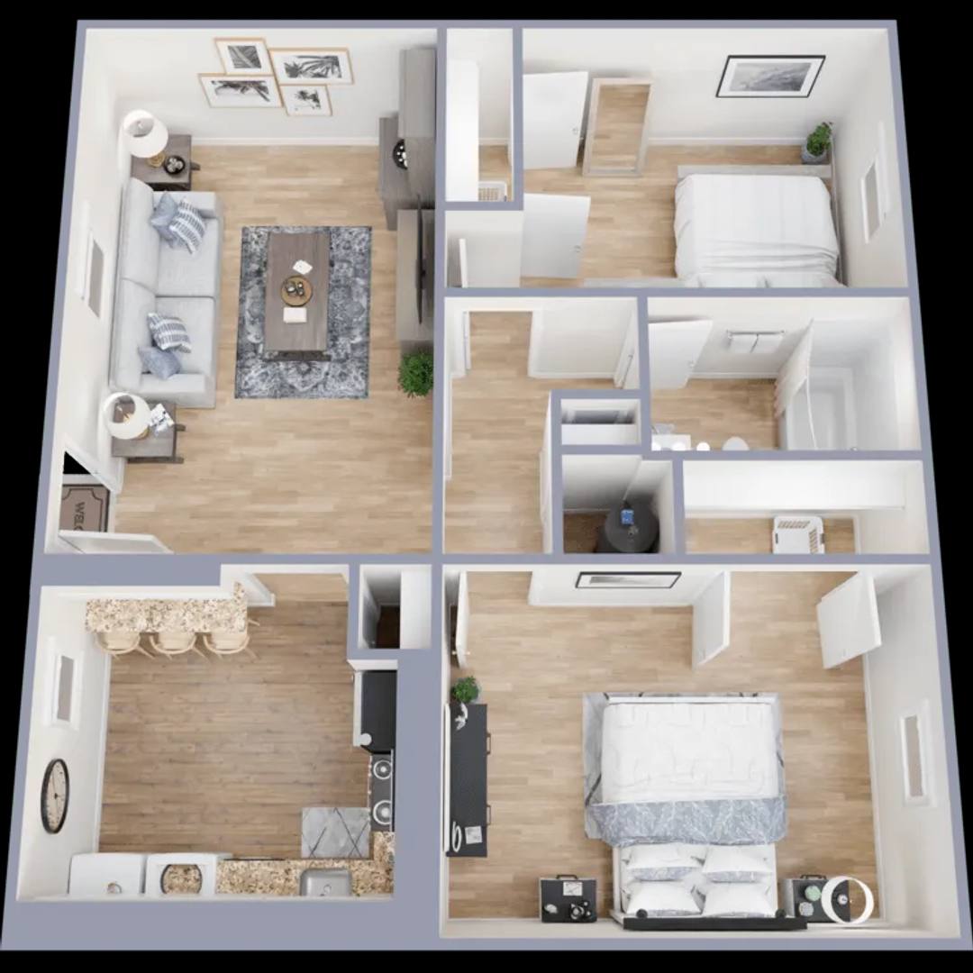 Apartment for rent at 1466 Rock Cut Rd, Forest Park, GA 30297
