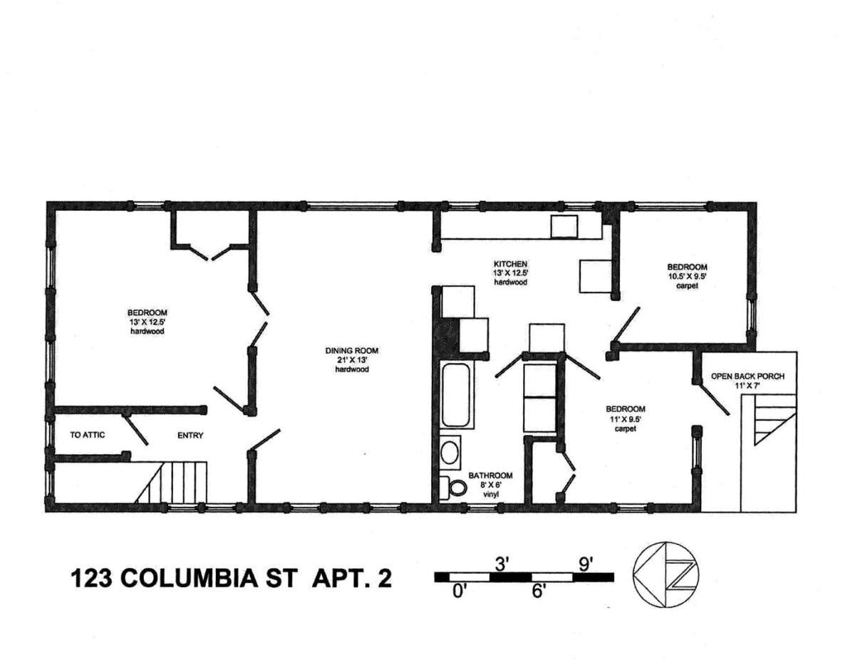 Apartment for rent at 123 Columbia St, Ithaca, NY 14850