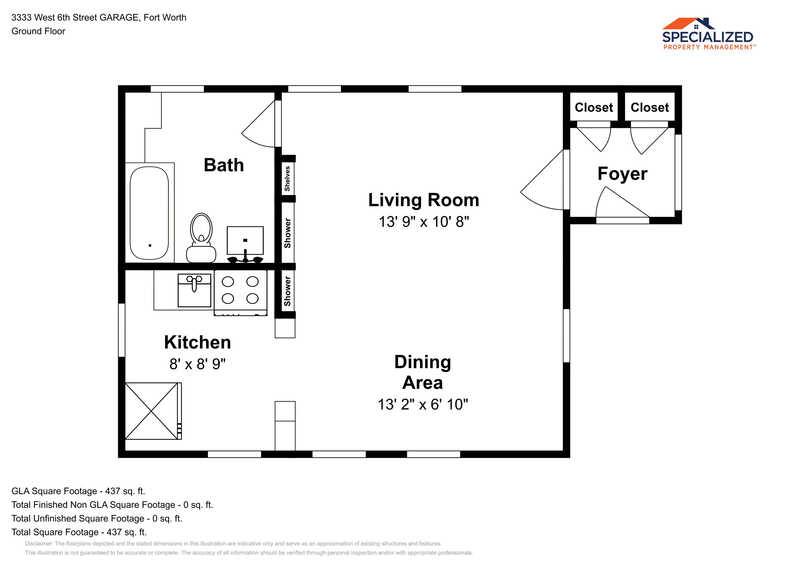 Apartment for rent at 3333 W 6th St #GARAGE, Fort Worth, TX 76107