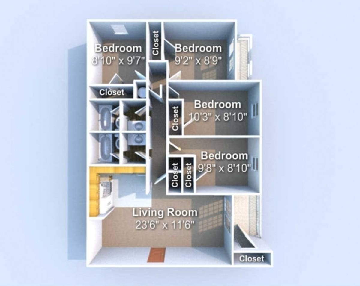 Apartment for rent at 305 N Salisbury St, West Lafayette, IN 47906