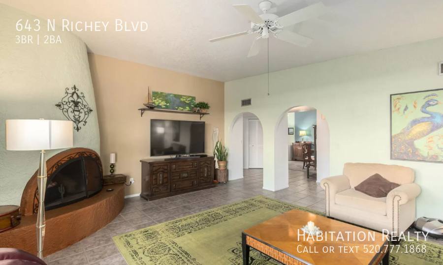 Townhouse for rent at 643 N Richey Blvd, Tucson, AZ 85716