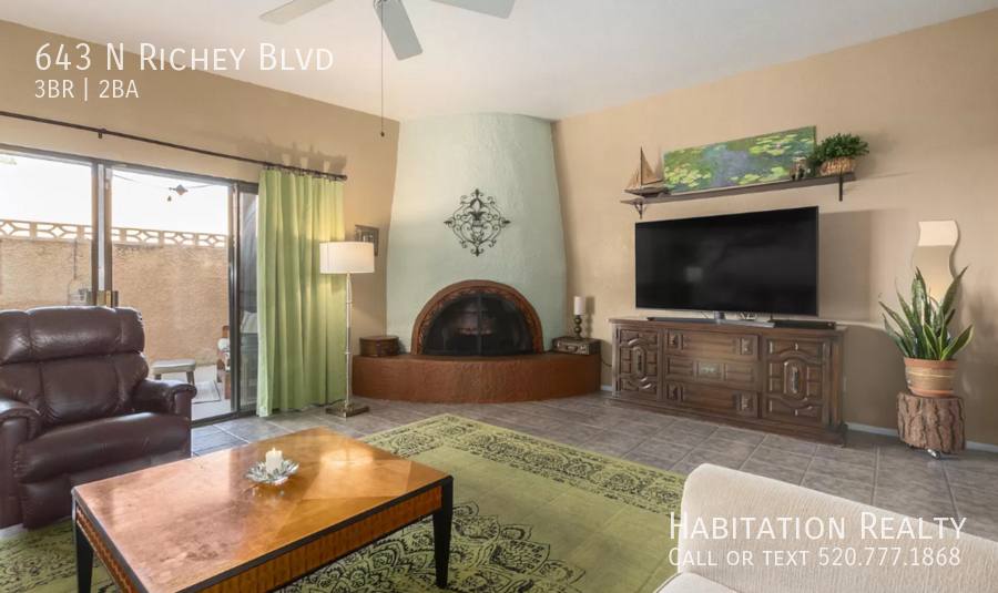 Townhouse for rent at 643 N Richey Blvd, Tucson, AZ 85716