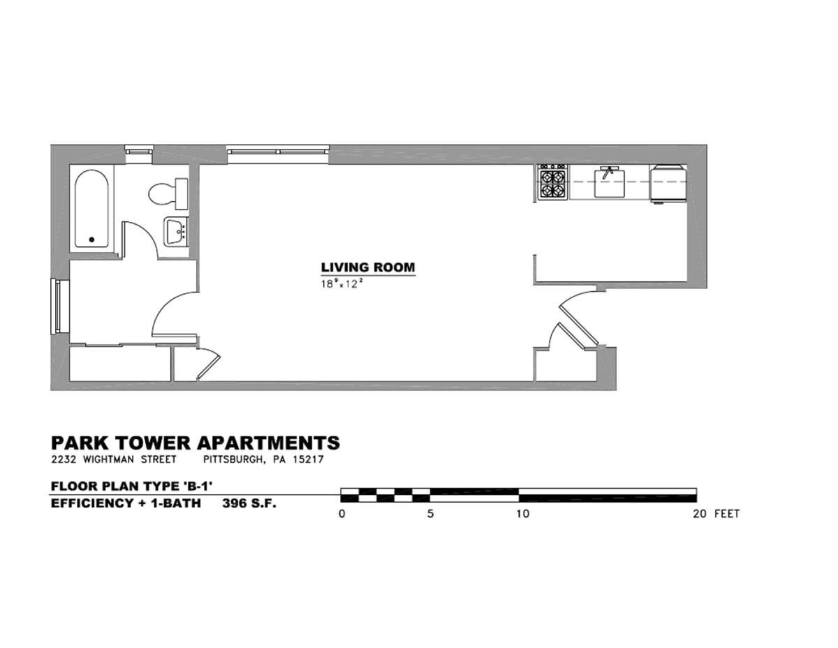 Townhouse for rent at 2232 Wightman St, Pittsburgh, PA 15217