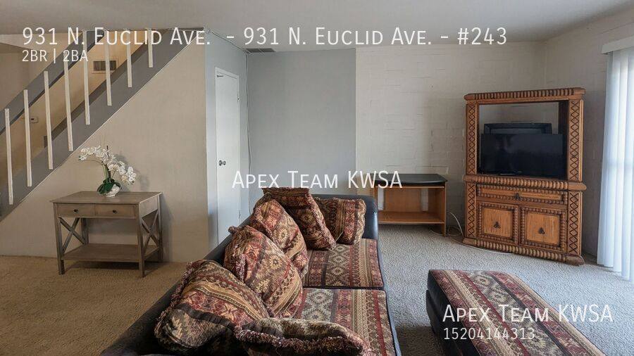 Townhouse for rent at 931 N Euclid Ave #243, Tucson, AZ 85719