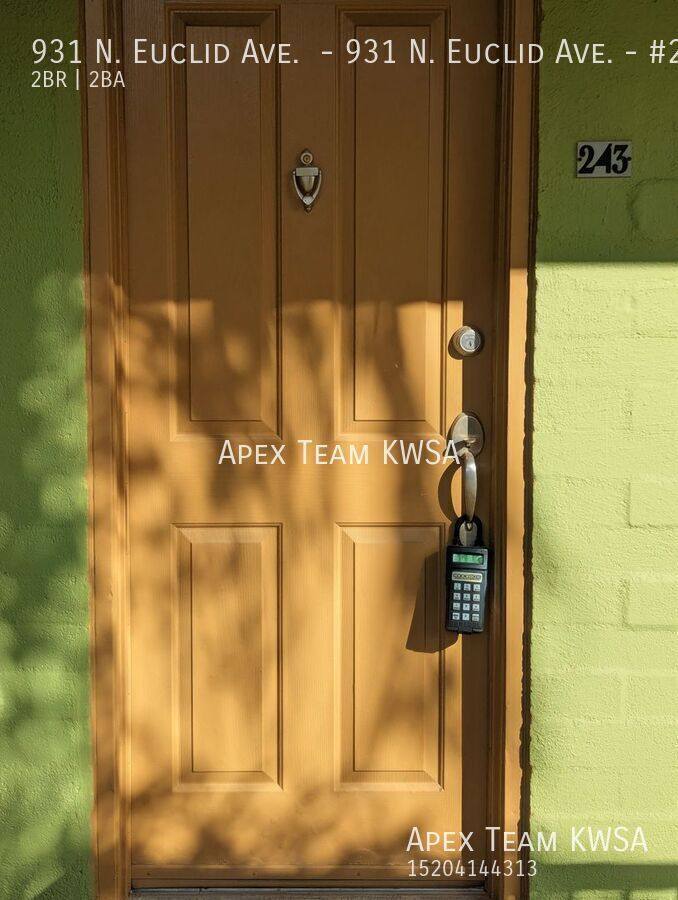 Townhouse for rent at 931 N Euclid Ave #243, Tucson, AZ 85719