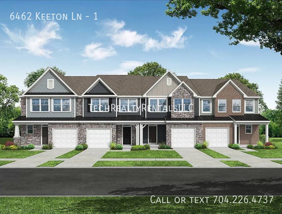 Townhouse for rent at 6462 Keeton Lane #1, Harrisburg, NC 28075