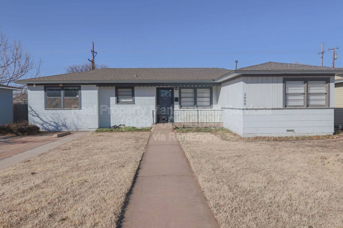 House for rent at 3808 32nd St, Lubbock, TX 79410