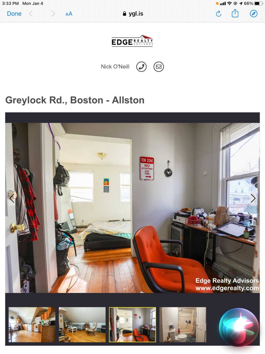Apartment for rent at 18 Greylock Rd, Allston, MA 02134