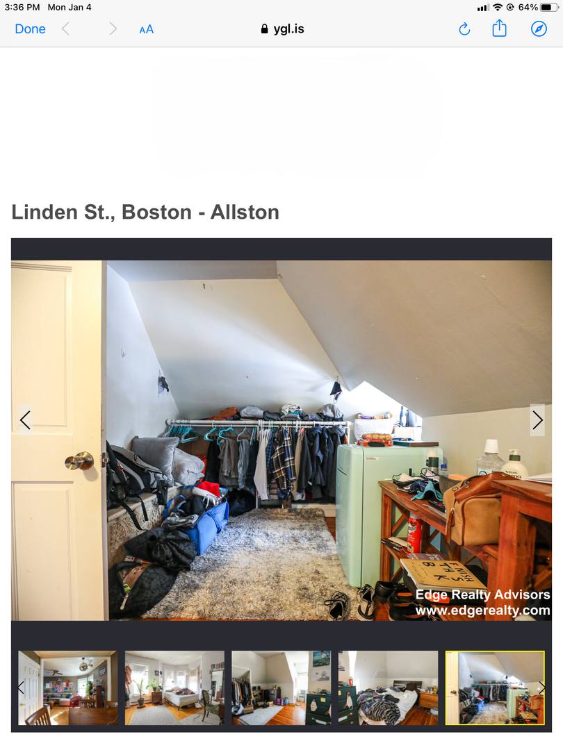 Apartment for rent at 86 Linden St #2E, Allston, MA 02134