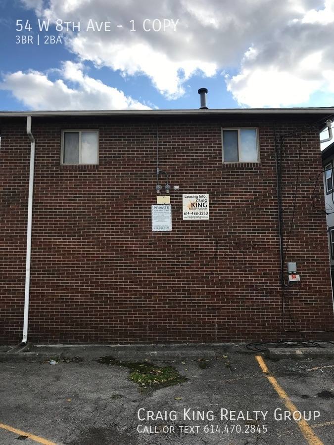 Townhouse for rent at 54&90 W 8th Ave #1, Columbus, OH 43201