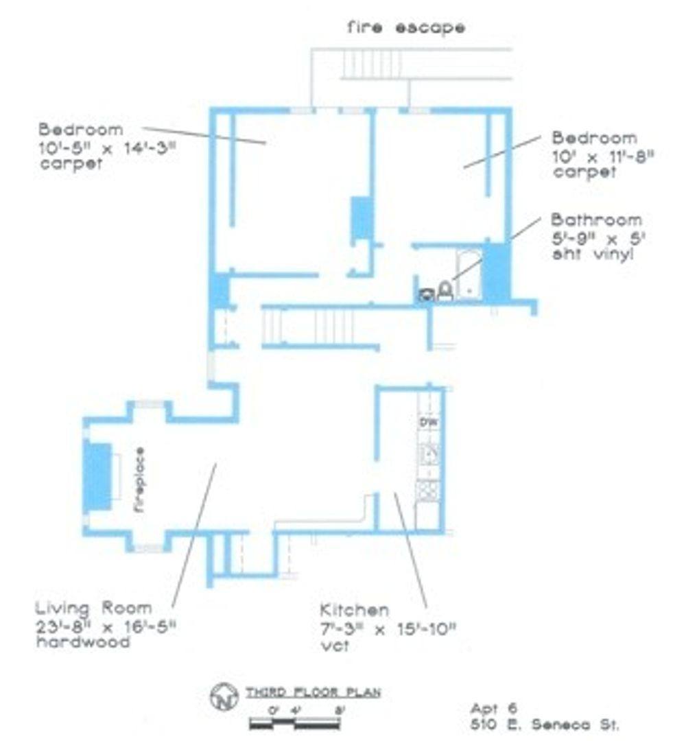 Apartment for rent at 510 E Seneca St, Ithaca, NY 14850
