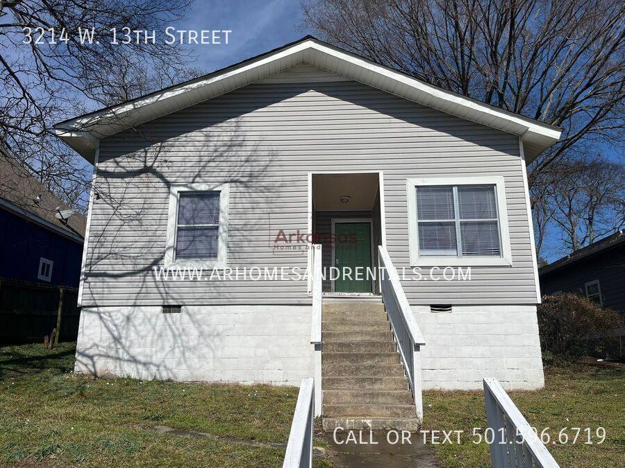House for rent at 3214 W 13th St, Little Rock, AR 72204