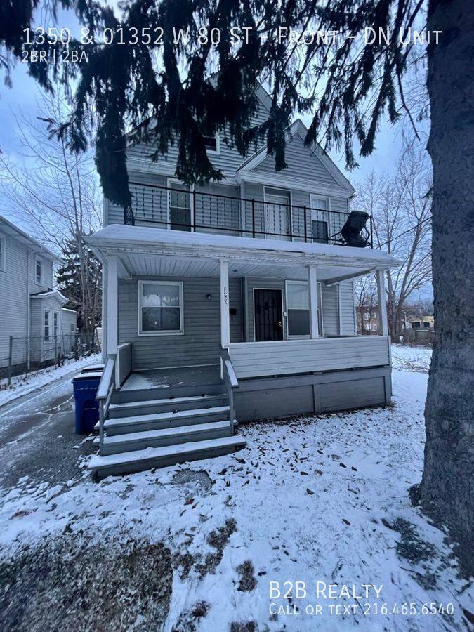 Apartment for rent at 1350 & 01352 W 80 St #DN, Cleveland, OH 44102