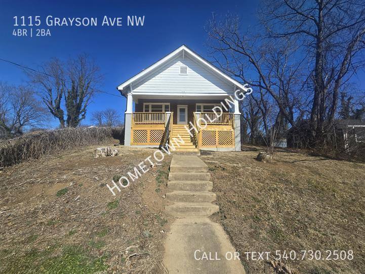 House for rent at 1115 Grayson Ave NW, Roanoke, VA 24017