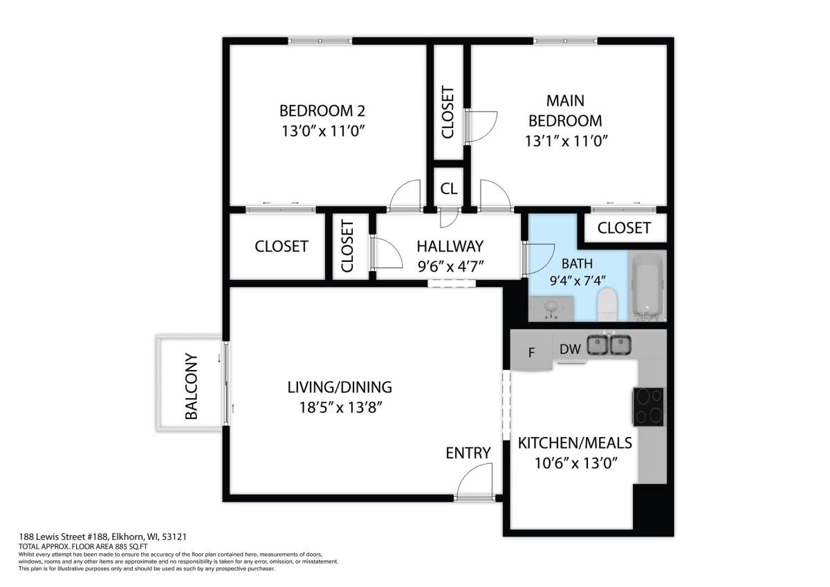 Apartment for rent at 168 Lewis St, Elkhorn, WI 53121