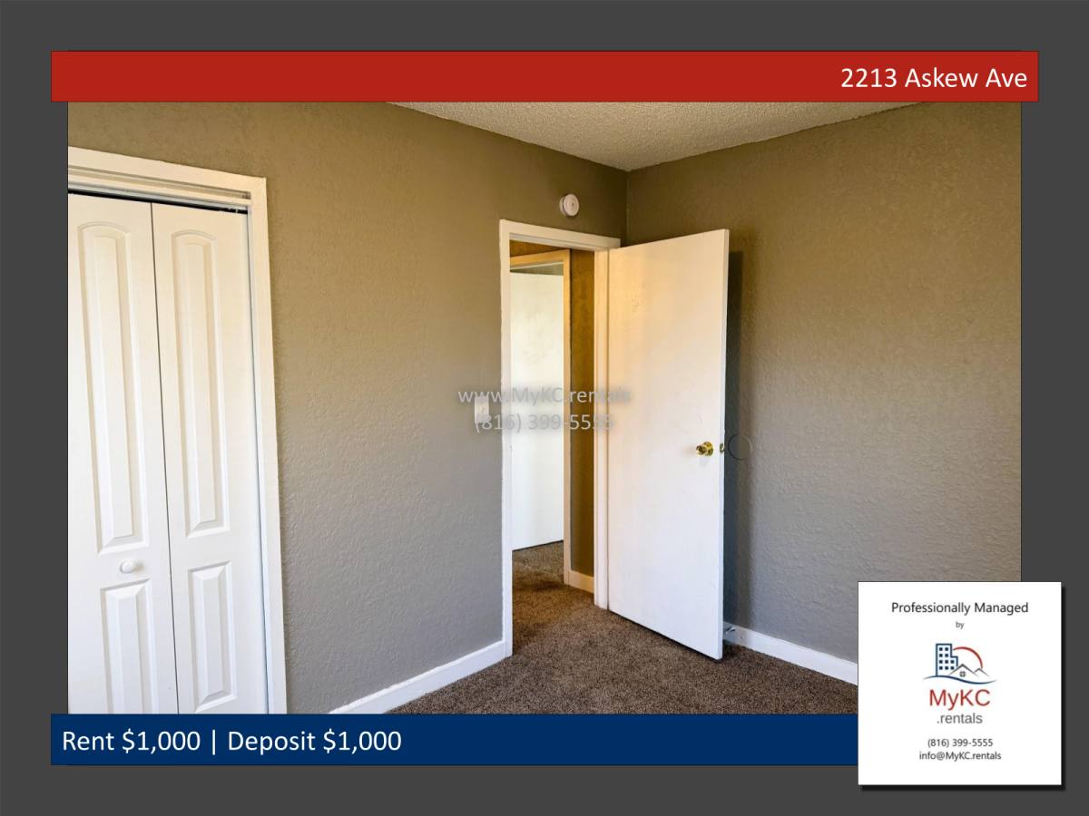 Townhouse for rent at 2213 Askew Ave, Kansas City, MO 64127