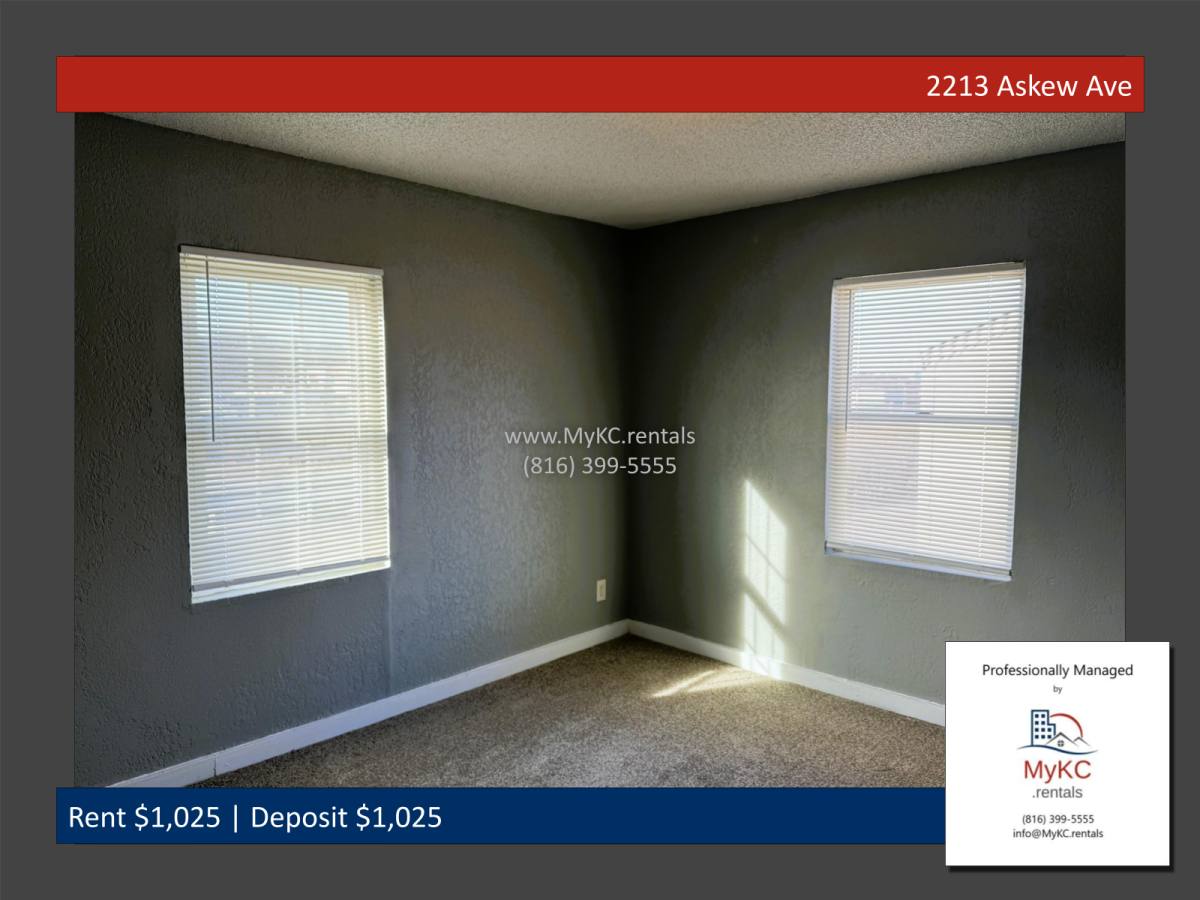 Townhouse for rent at 2213 Askew Ave, Kansas City, MO 64127