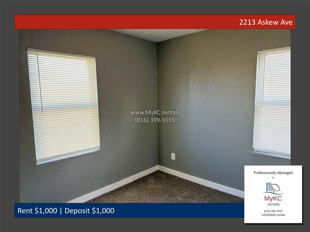 Townhouse for rent at 2213 Askew Ave, Kansas City, MO 64127