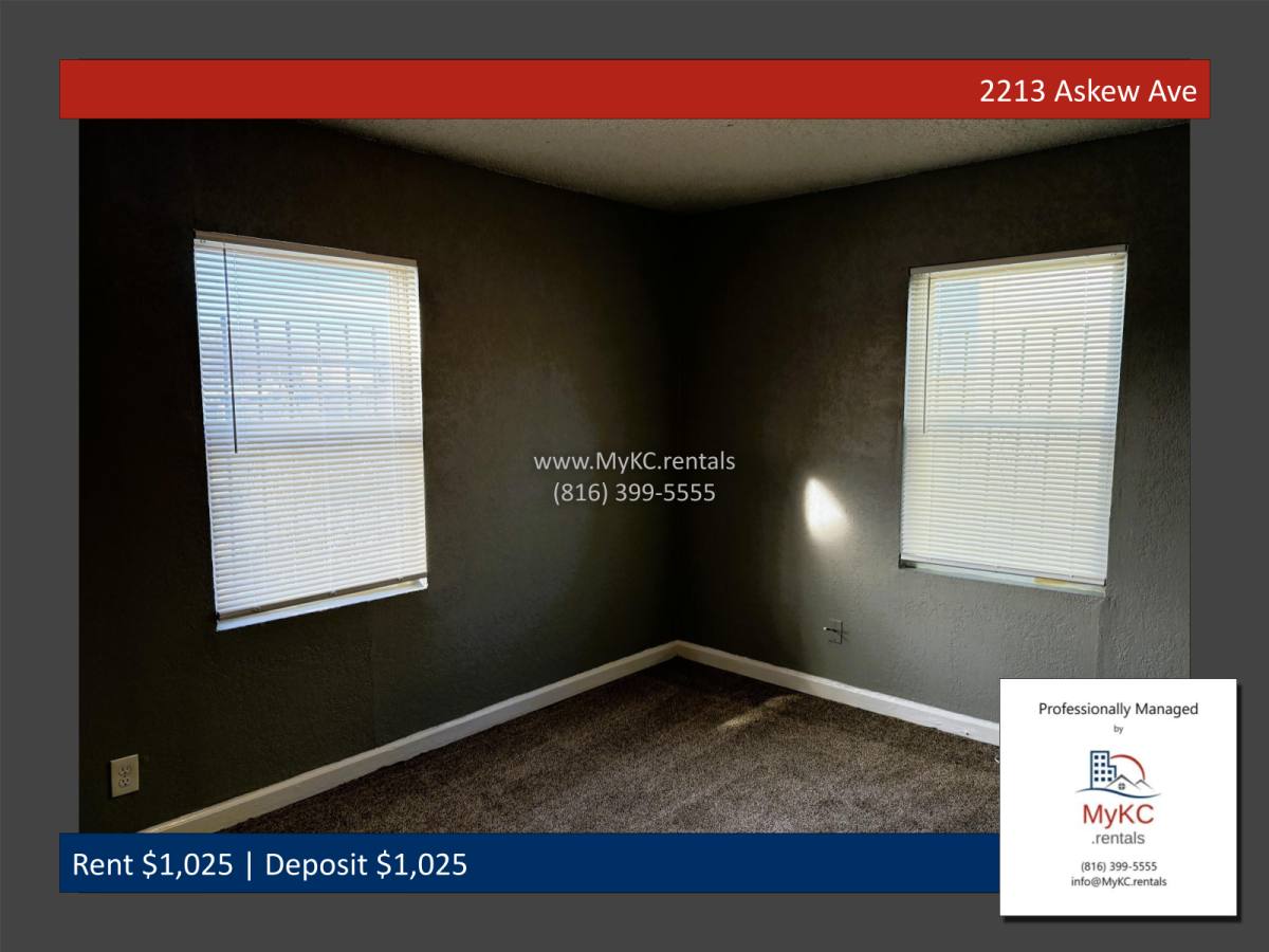 Townhouse for rent at 2213 Askew Ave, Kansas City, MO 64127