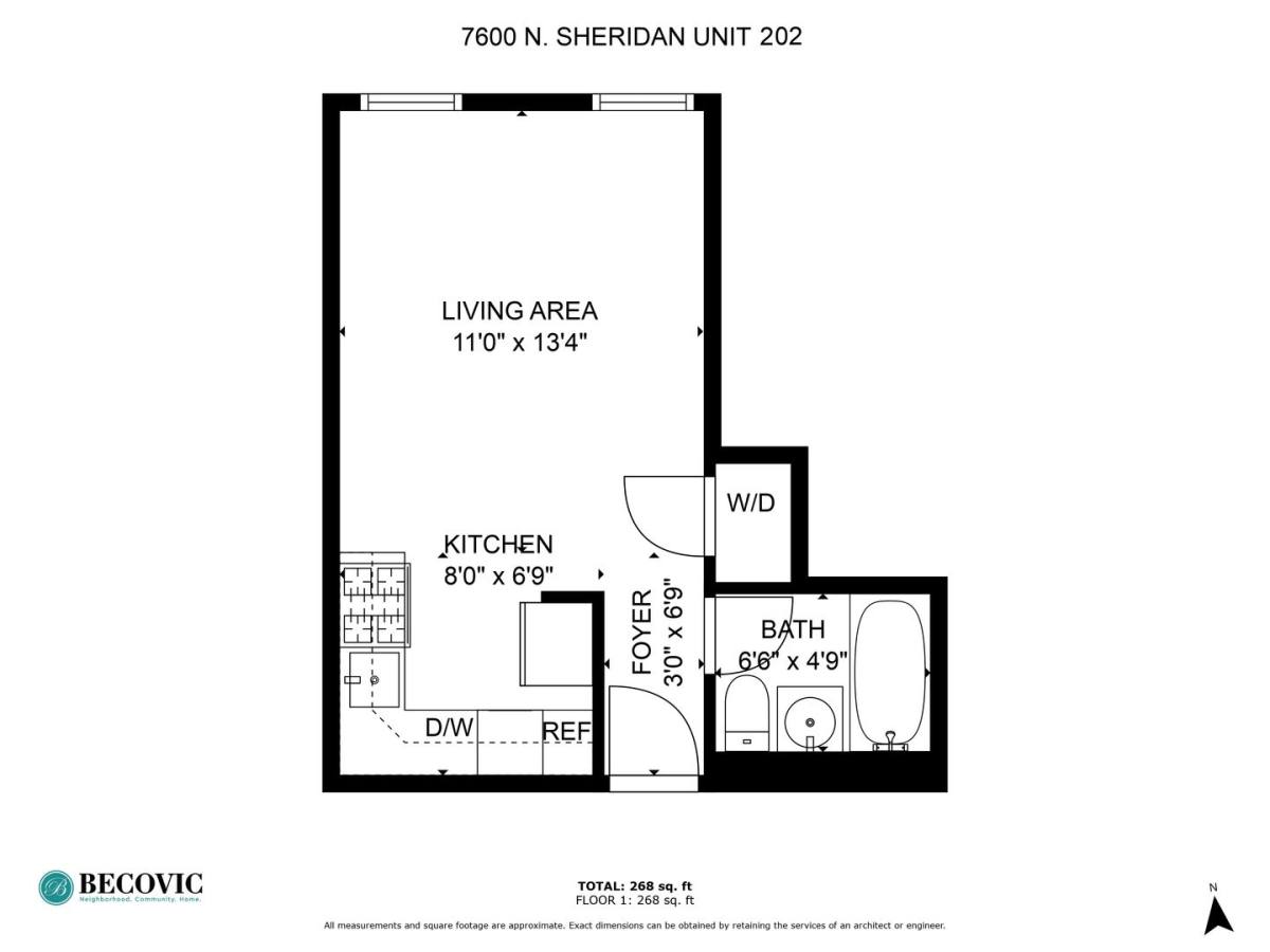 Apartment for rent at 7600 N Sheridan Rd, Chicago, IL 60626