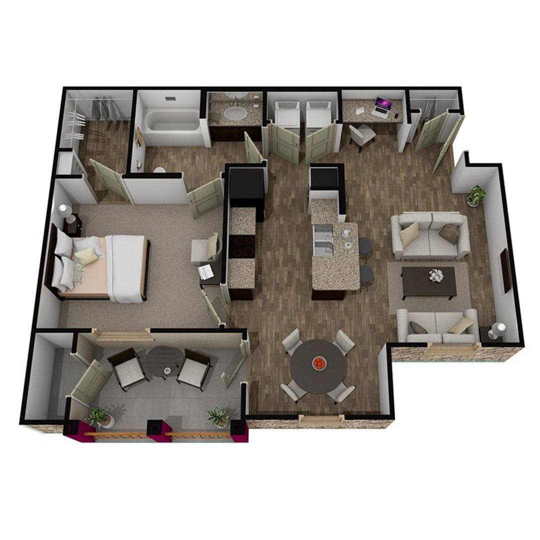 Apartment for rent at 300 E Swisher Rd, Lake Dallas, TX 75065