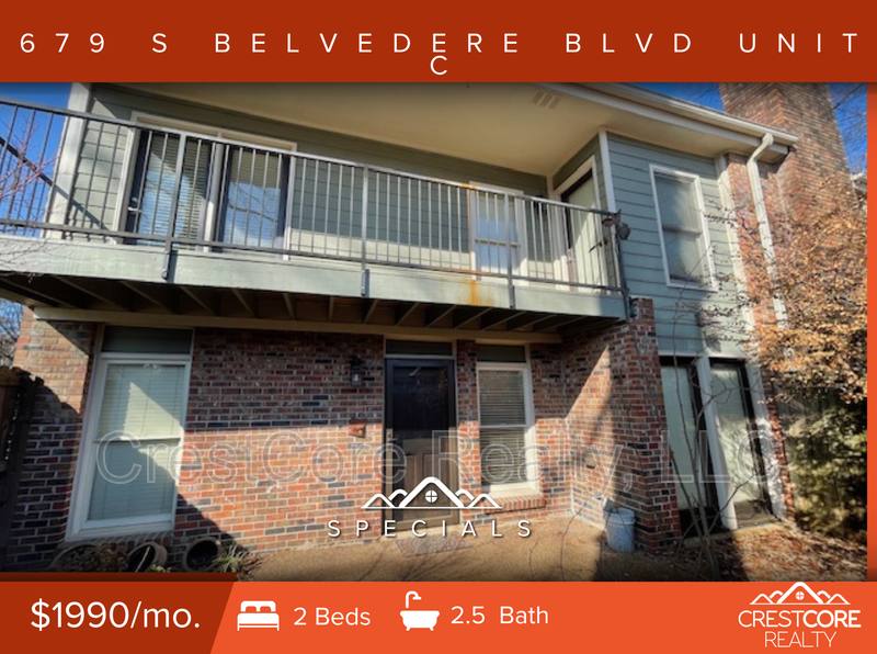 Condo for rent at 679 S Belvedere Blvd #C, Memphis, TN 38104
