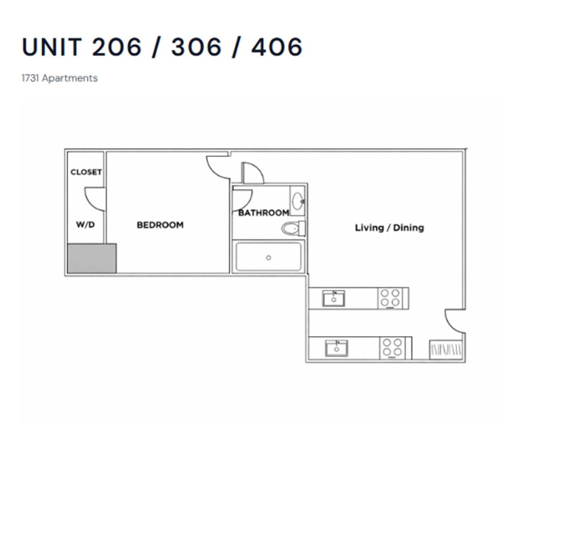 Apartment for rent at 1731 Washington Ave, Philadelphia, PA 19146